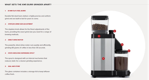 KM5.jpg Technivorm KM5 Grinder in Polished Silver