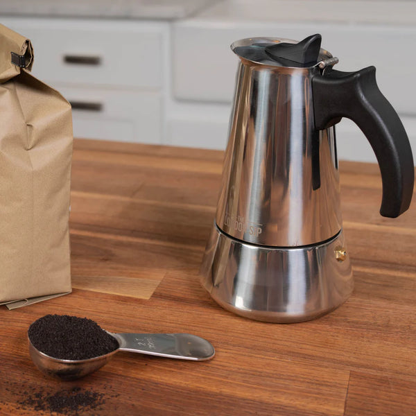 em3s_espressomaker_lifestyle2.webp Stainless Steel Stovetop Espresso Coffee Maker