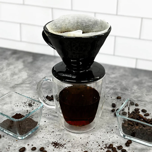 Ceramic Coffee Dripper / Black