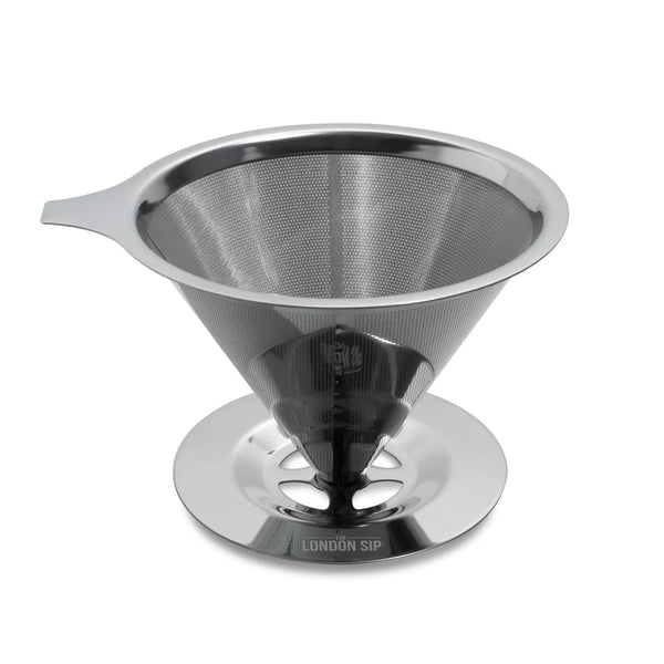 Stainless Steel Reusable Filter & Coffee Dripper 1-4 Cup