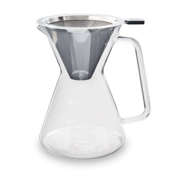 Glass Coffee Carafe and Permanent Filter