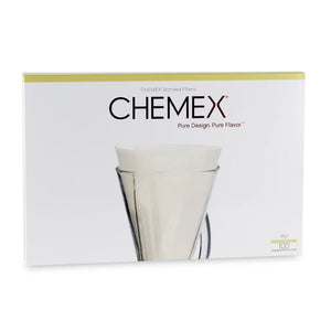 Chemex 3 Cup Half Moon Filters for Manual Brew
