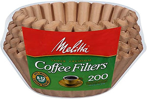 Melitta Natural Brown Basket Filter (200 per bag)