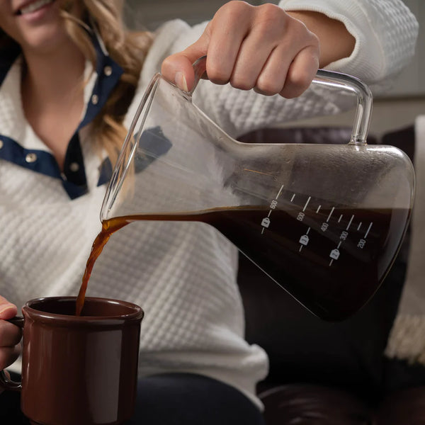 Glass Coffee Carafe and Permanent Filter