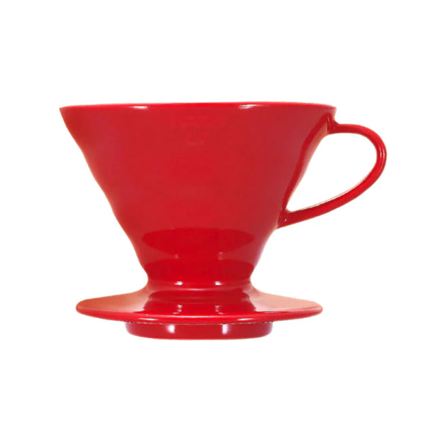 Hario V60-02 Ceramic Manual Brew Pourover Red