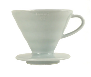 Hario V60-02 Ceramic Manual Brew Pourover Blue-Grey