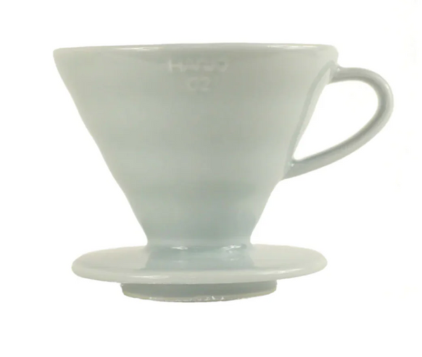 Hario V60-02 Ceramic Manual Brew Pourover Blue-Grey