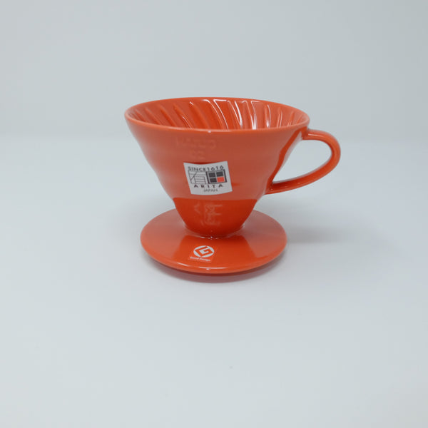 Hario V60-02 Ceramic Manual Brew Pourover Red