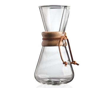 Chemex 3 Cup Classic Woodneck Brewer for Manual Brew